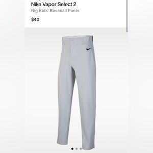 Youth Nike baseball pants